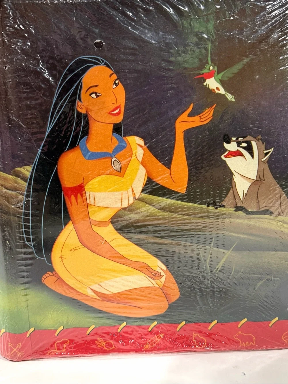 Rare 90s Set of 2 Vintage New Sealed Disney Pocahontas Desmarais Photo Albums
